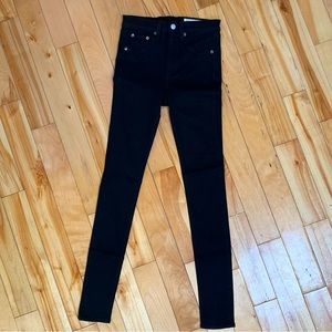 Rag and Bone high rise skinny (stretch)